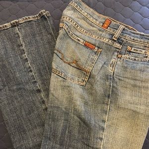 7 for all mankind boy cut boot jeans